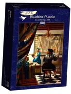 Puzzle Johannes Vermeer, Alegória maľby 1000 dielikov.