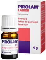 Pirolam lakier do paznokci leczniczy 0,08 g/g 4 g