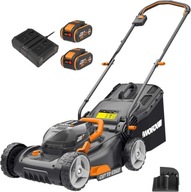 WORX AKUMULÁTOROVÁ KOSAČKA 40 cm WG743E 2 x 4,0 Ah PRO + nabíjačka