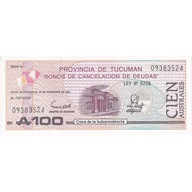 Banknot, Argentina, 100 Australes, 1991, 1991-11-3
