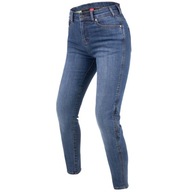 SPODNIE JEANS REBELHORN CLASSIC III LADY SLIM FIT WASHED BLUE AMERICAN MOTO