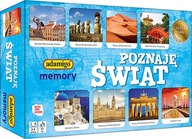 Poznaję świat Memory Adamigo Gra Pamięcowa Pamięć