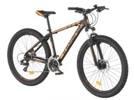Rower górski MTB INDIANA X-Enduro 2.7 27.5 cala męski Czarno-pomarańczowy