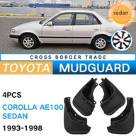 4 ks blatníky do auta PP For Toyota Corolla Sedan 1993-1998