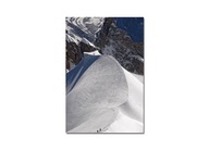 Sklenený obraz 80x120 Snehová cesta
