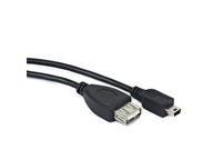 GMB KABEL OTG mini USB B - USB A BM-AF 15cm dł.