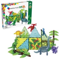 MAGNETICKÉ KOCKY DINO WORLD XL 50 EL. MAGNA-TILES