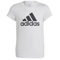 ADIDAS BIG LOGO TEE GIRLS JR (128) Koszulka Dziecięce Biały