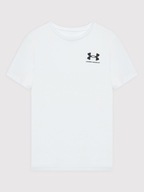 Under Armour T-Shirt Ua Sportstyle Left Chest 1363280 Biały Regular Fit