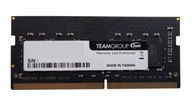 Pamięć RAM TEAMGROUP DDR4 8GB 2666MHz CL19 SODIMM TED48G2666C19-SBK