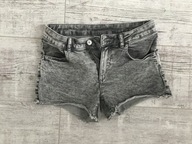 H&M___ spodenki jeans szorty 152