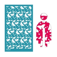 P82E Silk Screen Stencils for Clay, Reusable Silks