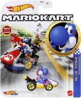 HOT WHEELS MARIO KART BLUE YOSHI STANDARD KART NOWY !!!