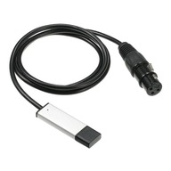 Kabel adaptera interfejsu USB na DMX Kabel DMX512 Przenośny o dużej wydajności