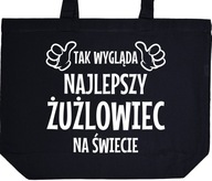 NAJLEPSZY ŻUŻLOWIEC torba zakupy prezent