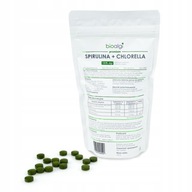 Bioalgi Spirulina + Chlorella 400 tabletek + GRATIS