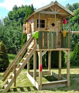domek ogrodowy dla dzieci plac zabaw