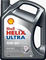 Motorový olej SHELL HELIX ULTRA RACING 10W-60, API SN, ACEA A3/B4, 4L