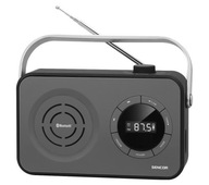 Radio przenośne FM Sencor SRD 3200 B LCD Bluetooth USB AUX RDS czarny