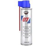 K2 07 PREPARAT WIELOZADANIOWY ODRDZEWIACZ SMARUJE KONSERWUJE SPRAY 250ml