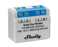 Ovládač Shelly PLUS PM MINI WiFi bluetooth 16a inteligentný merač výkonu