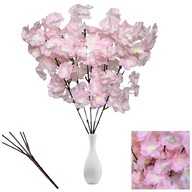 Sztuczna WIŚNIA JAPOŃSKA sztuczne kwiaty bukiet gałązki dekoracja do wazonu