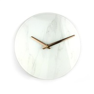 PLATINET WALL CLOCK NÁSTENNÉ HODINY MARBLE GLASS [44871] TE