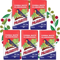 Zestaw Yerba Mate Pajarito 5kg (5x1kg) Klasyczna!