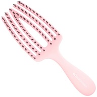 Olivia Garden Finger Brush Care Mini kefa na vlasy pre deti, ružová