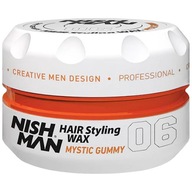 Nishman Hair Wax 06 Mystic Gummy - vosk na modelovanie vlasov, 150ml