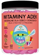 MyVita WITAMINY ADEK naturalne żelki Family 60szt