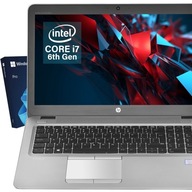 Notebook HP EliteBook 850 G3 15 cali Cienki 15,6" Intel Core i7 16 GB / 512 GB strieborný
