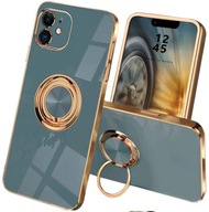 ETUI RING SILICONE DO IPHONE 11 + SZKŁO