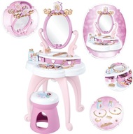 Smoby Toaletka 2w1 Disney Princess 10 akc Taboret