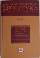 SPOŁECZEŃSTWO I POLITYKA PODSTAWY NAUK POLITYCZNYCH IV 4 SYSTEM Wojtaszczyk