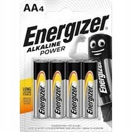 SILNÁ alkalická batéria Energizer AA (R6) 4 ks
