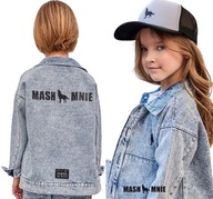 MASHMNIE BUNDA KATANA OVERSIZE BLUE JEANS UNISEX r 104 110