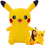 POKEMON DUŻA MASKOTKA XXL PLUSZOWA PIKACHU PIKACZU PLUSZ 60CM+ KARTY GRATIS