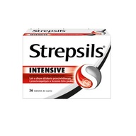 STREPSILS tabletki do ssania na bólu gardła 36 szt