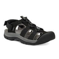 Pánske trekingové sandále KEEN Rapids H2 black/steel grey 43 EU
