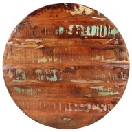 Blat stołu, Ø 70x3,8 cm, okrągły, lite drewno