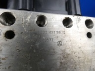 MERCEDES S KLASA W222 pump ABS control unit