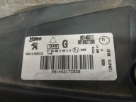 light front left PEUGEOT PARTNER RIFTER lens 18- 9816827280
