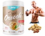 SFD MASŁO ORZECHOWE DZIKI ORZECH SMOOTH HIT VEGE VEGAN 1KG