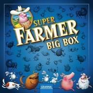 RODZINNE GRY PLANSZOWE Super Farmer Big Box GRANNA gry planszowe dla DZIECI
