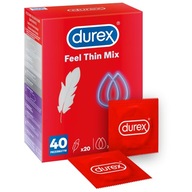 DUREX prezerwatywy Feel Thin Mix 40 szt cienkie