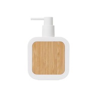 13oz ručný prázdny dávkovač mydla pre šampón biely