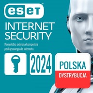 ESET Internet Security Nod32 9 szt 3 lata NOWA