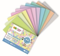 BLOK WYCINANKA PASTEL A4/10K 100G HAPPY COLOR