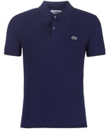 LACOSTE KOSZULKA POLO MĘSKA GRANATOWA LOGO L 1S4A